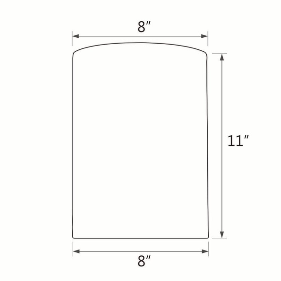 Aspen creative ivory little star drum cylinder lamp shade - Picture 5 of 5